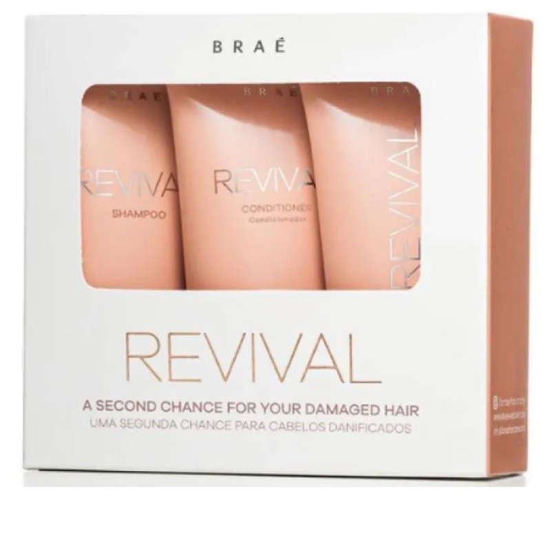 Brae Revival Kit Shampoo Condicionador Máscara: Onde Comprar | BuscaProdutos