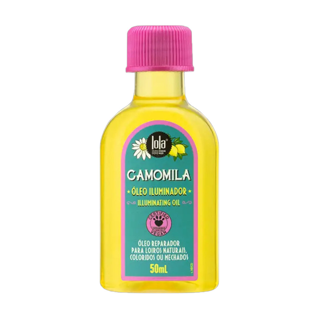 Oleo Iluminador Lola Cosmetics Camomila 50ml em Oferta na Shopee