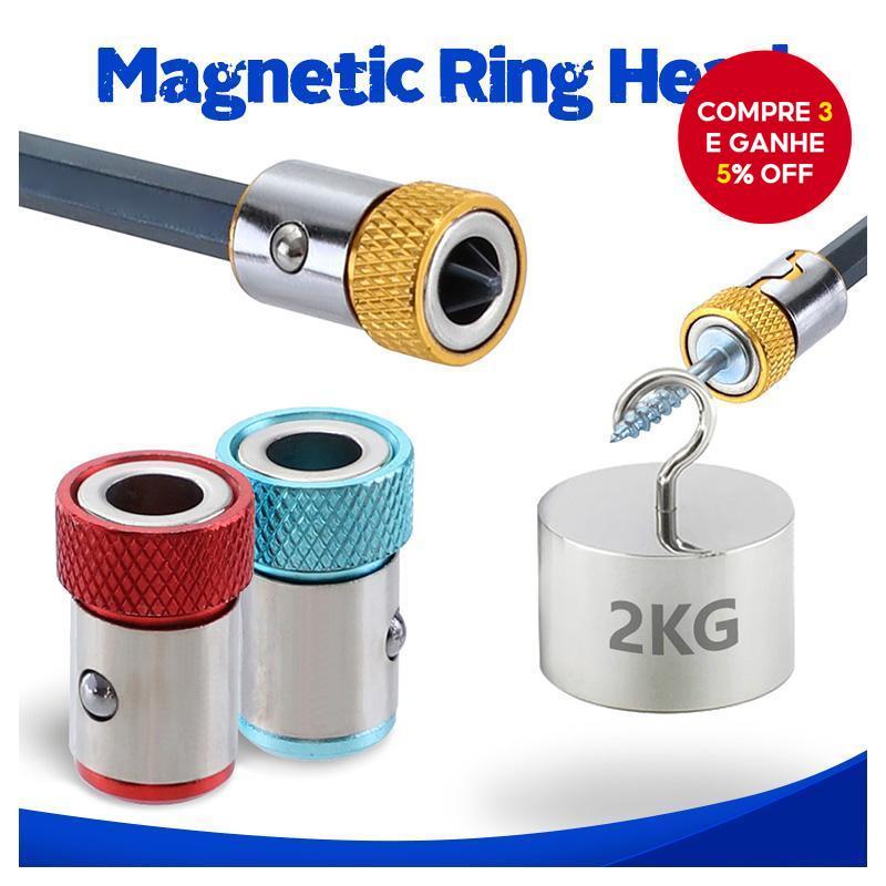 1PC/3Pcs Chave de Fenda Magnética 6,35mm Anti-Derrapante Bit de Liga Metálica para Ferramentas Manuais