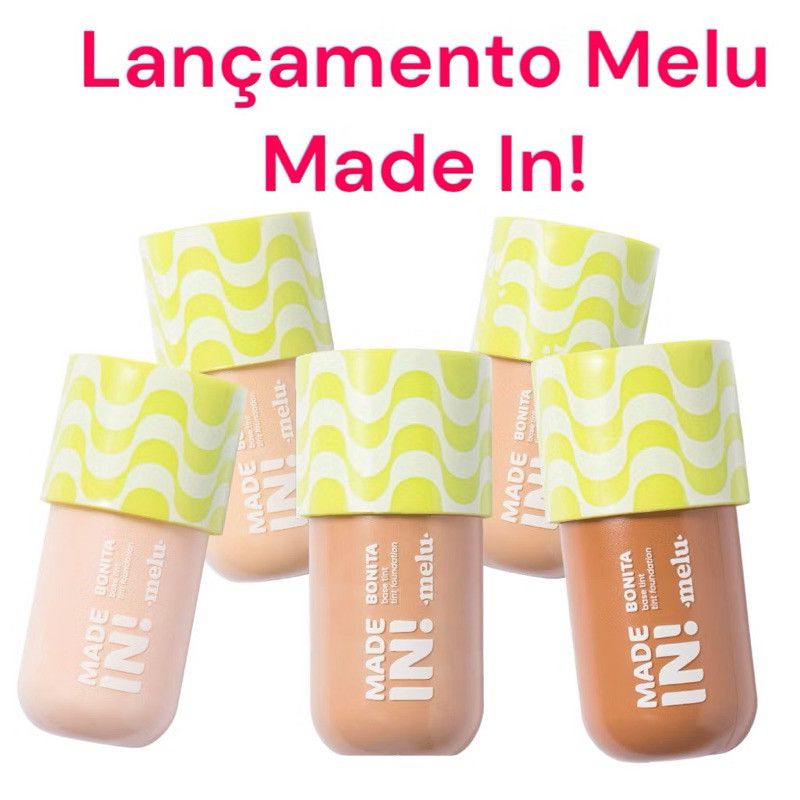 Base Líquida Tint Foundation Melu by Ruby Rose – Cobertura Leve