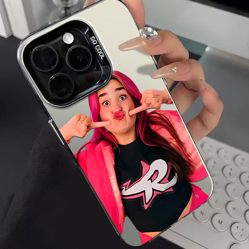 Capinha de bonito Emilly Vick dos Rosa para iPhone 11 13 x xr xs max 12 14 15 16 pro max 7 15 Plus 12 pro capa em Oferta na Shopee