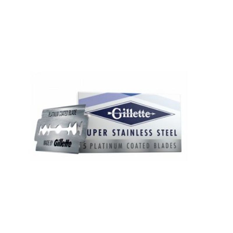 Lâmina Gillette Platinum Blue Com 5 Unidades