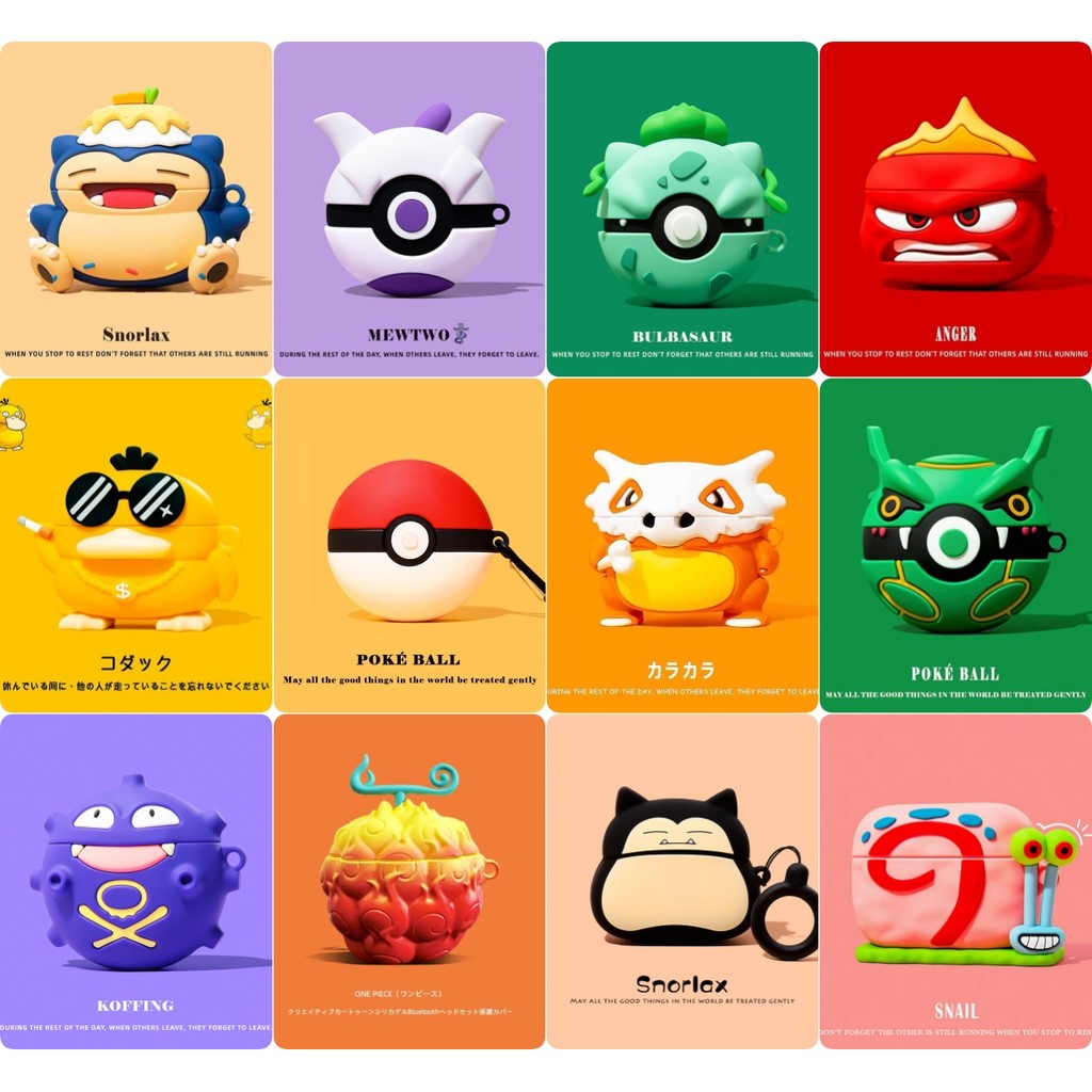 Para Samsung Galaxy Buds 3 Caso , Pokemon 3D Anime Protetor Fone De Ouvido Capa 