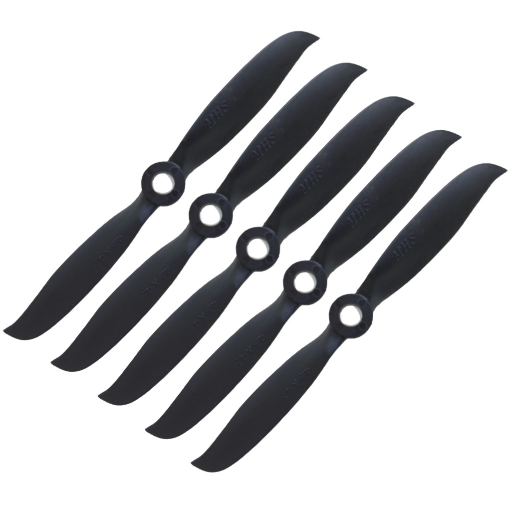5 Hélice Mhs Fly 4.5x4.5 velocidade para Motores brushless alto giro entre 3000-4000kv Zagi Jato