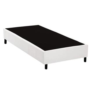 Cama Box Base Solteiro Universal Courano White (96x203x20) - Costa Rica em Oferta na Shopee