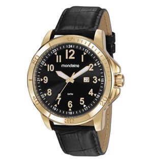 Relógio Masculino Mondaine Casual Couro Calendário 99412GPMVDH2 em Oferta na Shopee