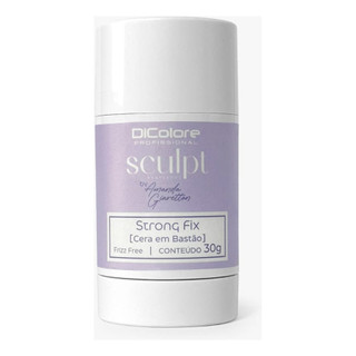Dicolore Strong Fix Cera Bastão Frizz Free Sculpt Penteados 30g