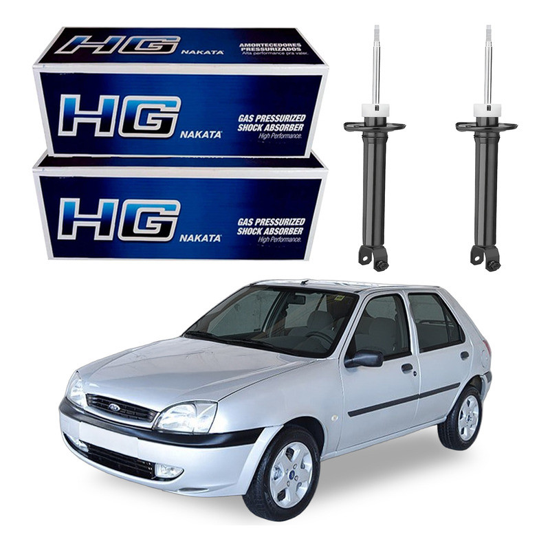 Par Amortecedor Traseiro Fiesta 1.0 1.6 2000 A 2002 em Oferta na Shopee