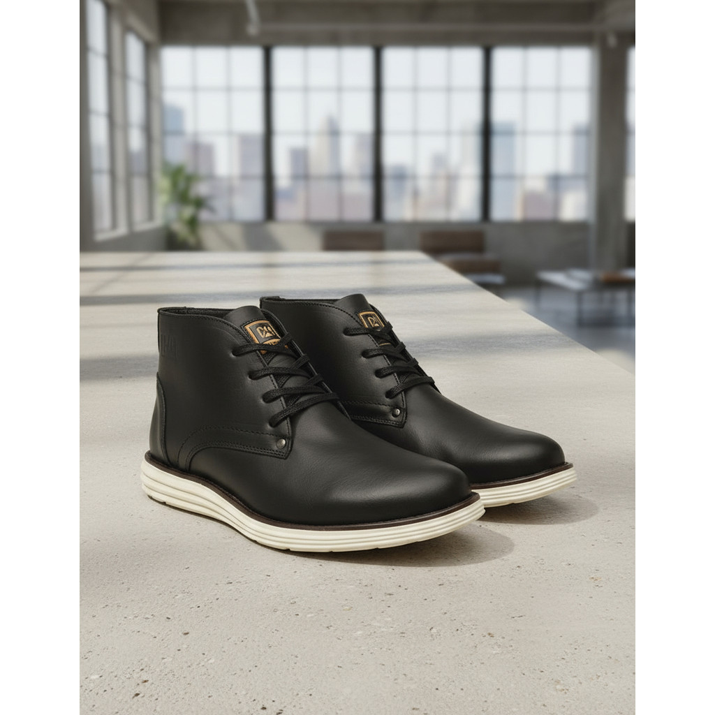 Bota Social Versátil Casual Fino Couro C.a.t Legitimo