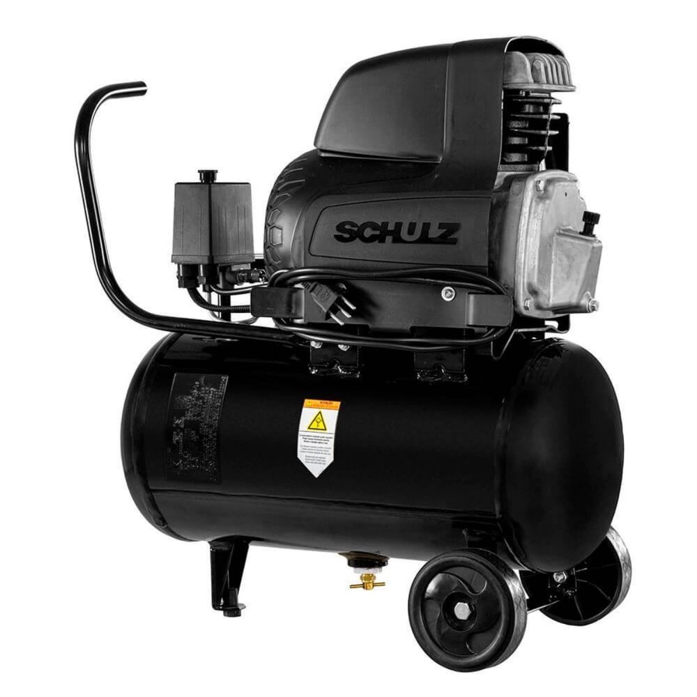 MOTOCOMPRESSOR AR PORTATIL PISTAO CS16,6 PRATIKO 1,5CV 220V 2P60HZ SCHULZ 915.0442-0