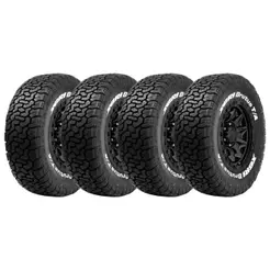 Pneu Xbri Brutus 225/60R18 AT Letras Brancas Aro 18 101/98R 8 Lonas Kit4