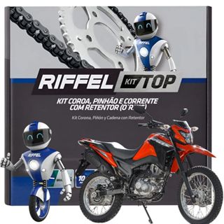 Kit Relaçao Honda Bros 160 Xre 190 Todas Com Retentor Riffel em Oferta na Shopee