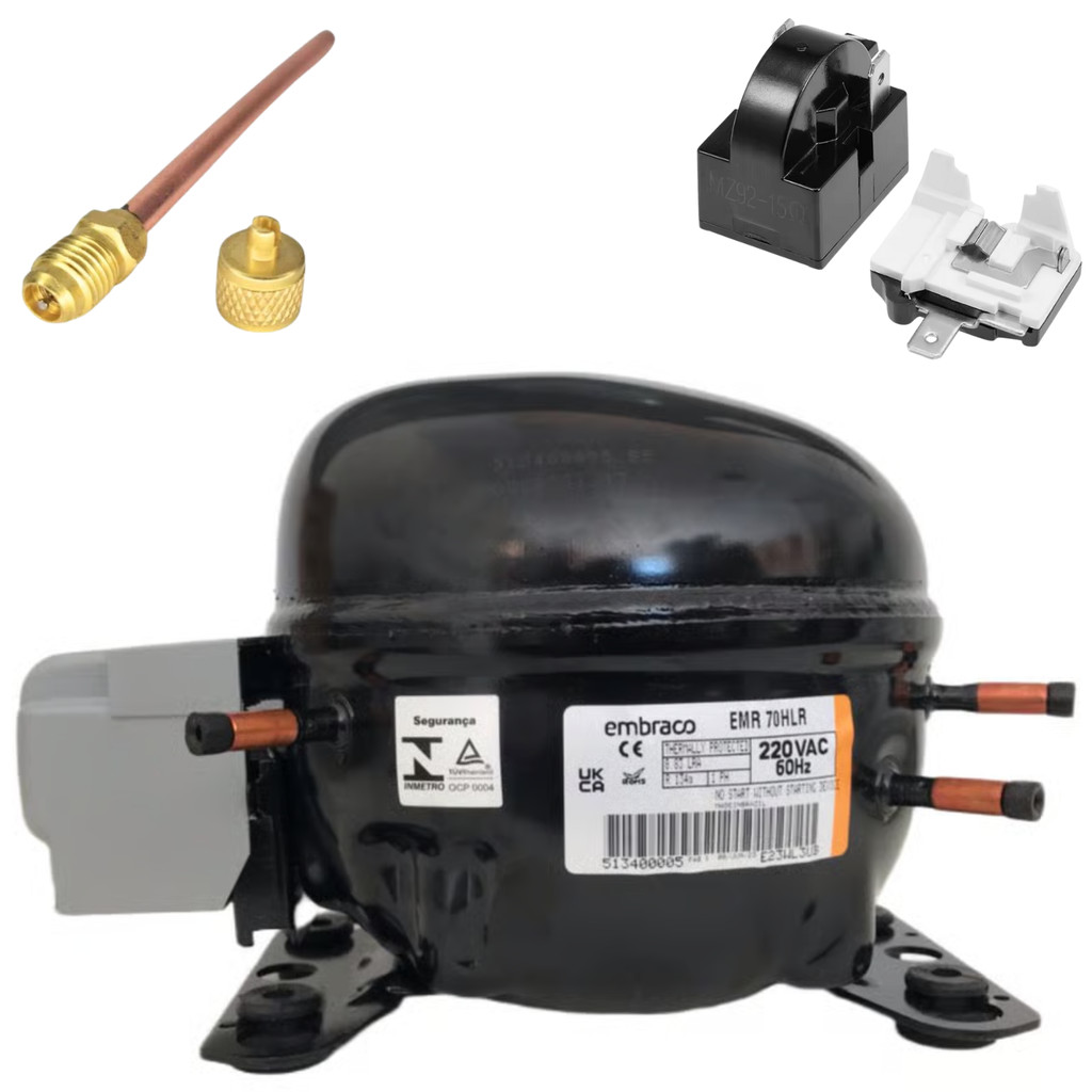 Compressor Original Brastemp Consul Coquinho 1/5 220v R134a