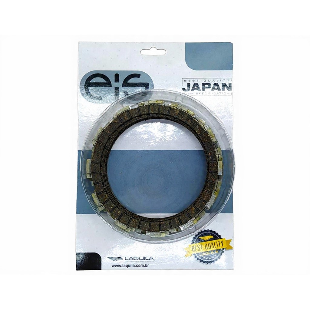 DISCOS EMBREAGEM EIS JOGO SUZUKI GSF650 BANDIT 05 06 GSX750
