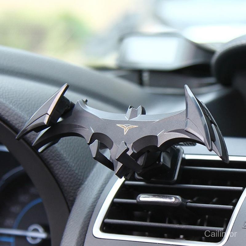  Em Forma De Morcego Tipo Fivela De Gravidade Suporte De Telefone Para Carro Navegação De Saída De Ar Agradáve