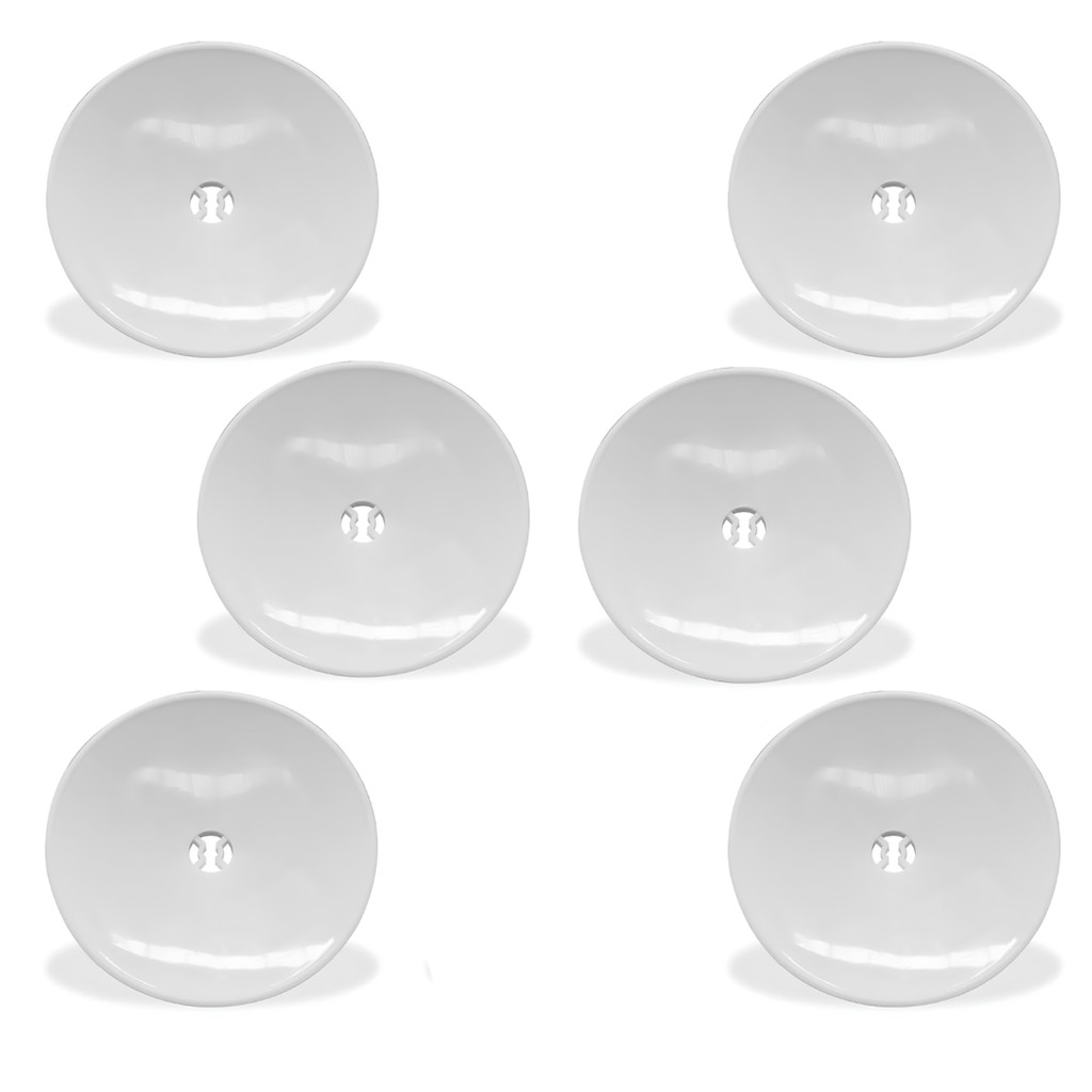 6 Prato Pratinhos para Colocar Linha em Máquina de Costura Industrial
