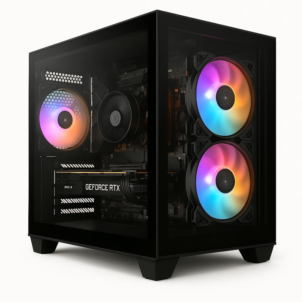 PC Gamer Skill Apex, AMD Ryzen 5 5500, Geforce RTX 5060 8GB, 16GB DDR4, SSD 512GB M.2, Preto SAP201
