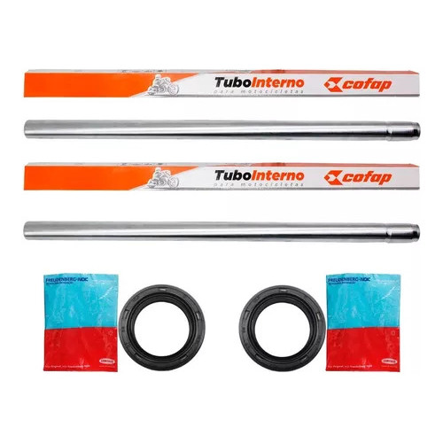 Par Tubo Interno BENGALA HONDA CG 125 TITAN FAN CARGO KS ES TODAY + RETENTOR CORTECO