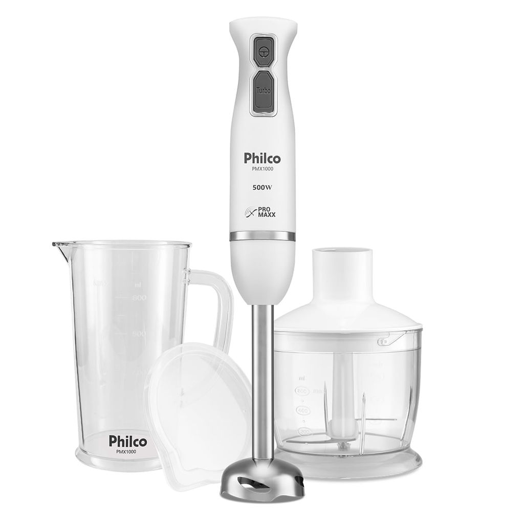 Mixer Philco 4 Lâminas Pro Maxx 2 e 1 500W PMX1000