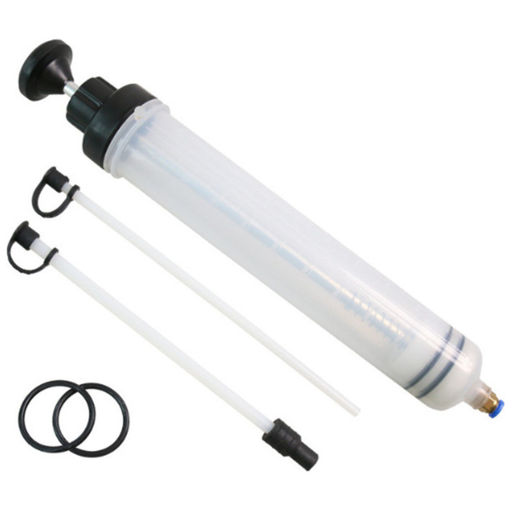 Kit Bomba Manual De Óleo 200ml – Seringa Extratora Com Mangueiras Para Fluidos Automotivos, Design Antivazamento