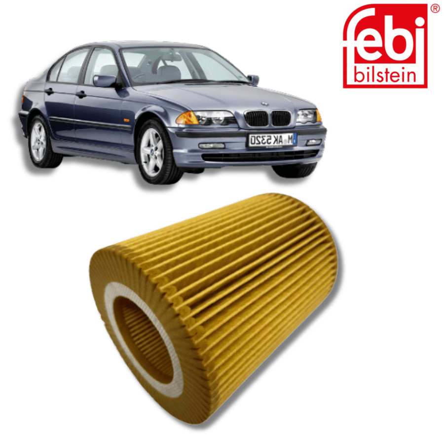 Filtro óleo BMW M52-M54 320i-325i (99/)- 530i-540i (95/) 11427512300 FEBI
