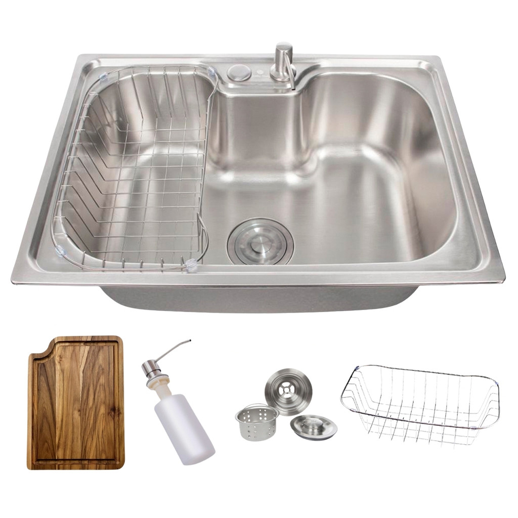 Cuba Gourmet Cozinha Aço Inox 304 50x40cm E Tábua De Corte em Oferta na Shopee