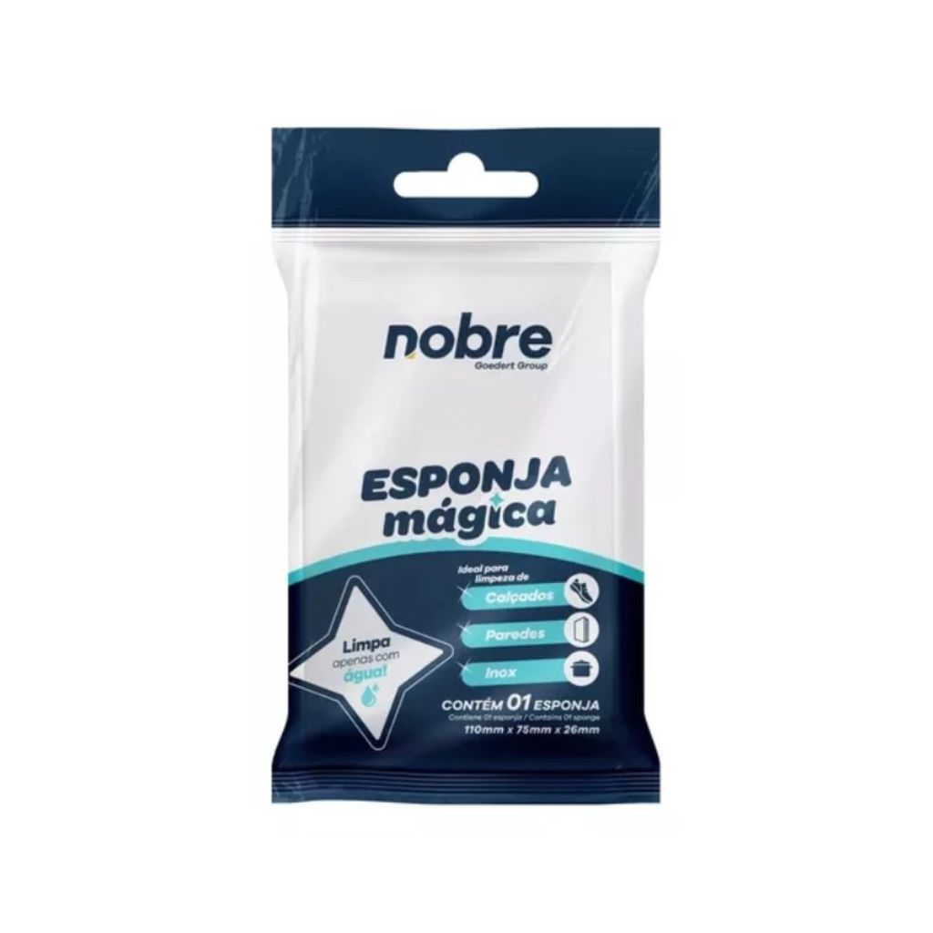 Esponja Magica Multiuso Branca - Nobre