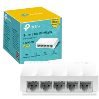 Switch de Mesa TP-Link com 5 portas 10/100Mbps Branco LS1005(UN) em Oferta na Shopee