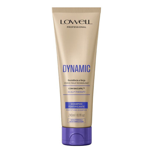 Shampoo Dynamic Lowell Sem Quedas Fortificante 240ml