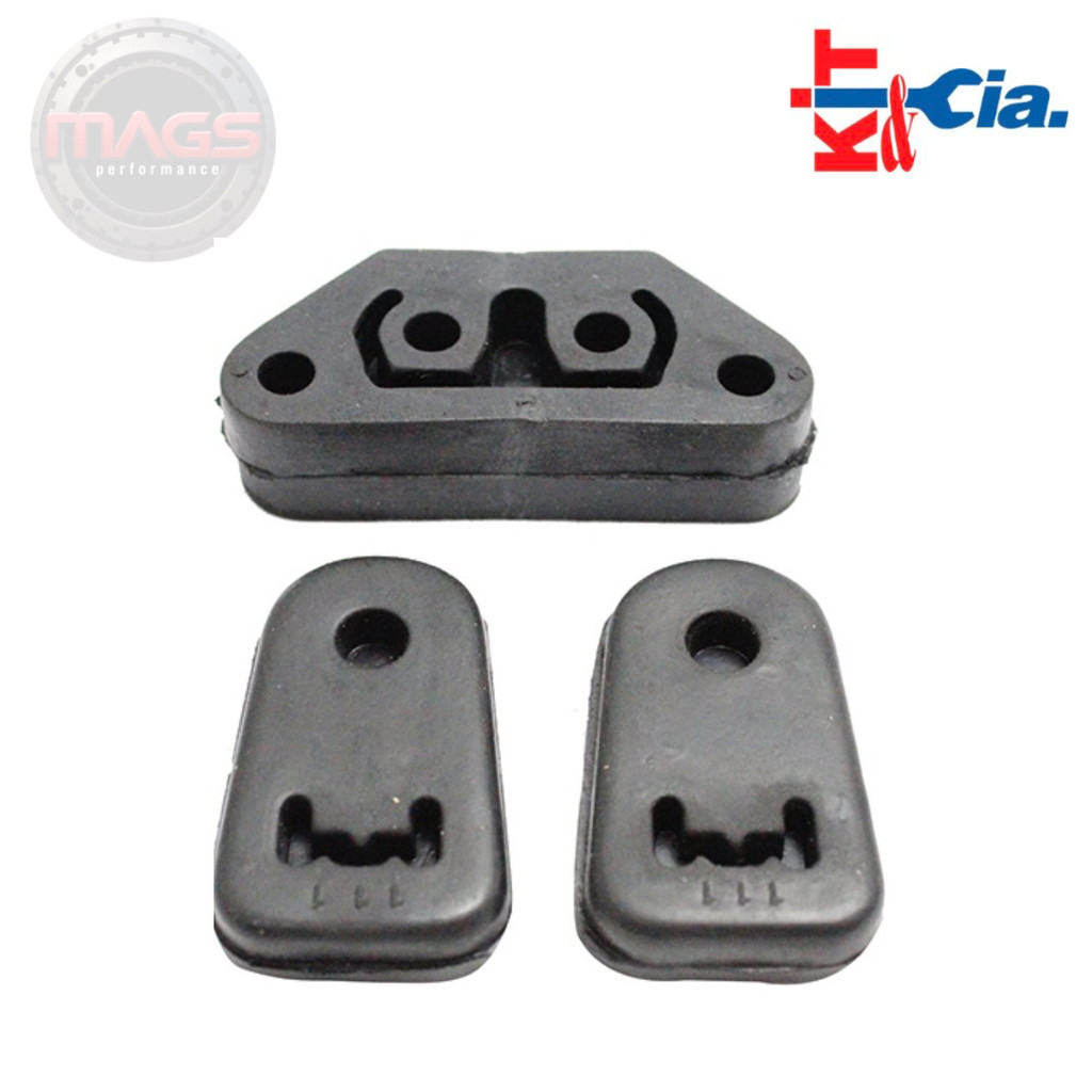 Kit Coxim Escapamento Fiorino 1994 a 2013