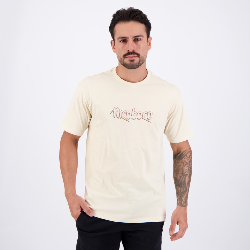 Camiseta Nicoboco Alsk Bege