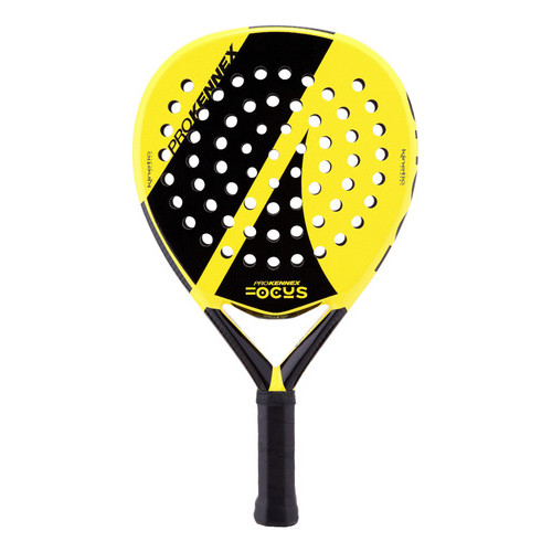 Raquete Padel Pro Kennex Focus Yellow 355g Carbono