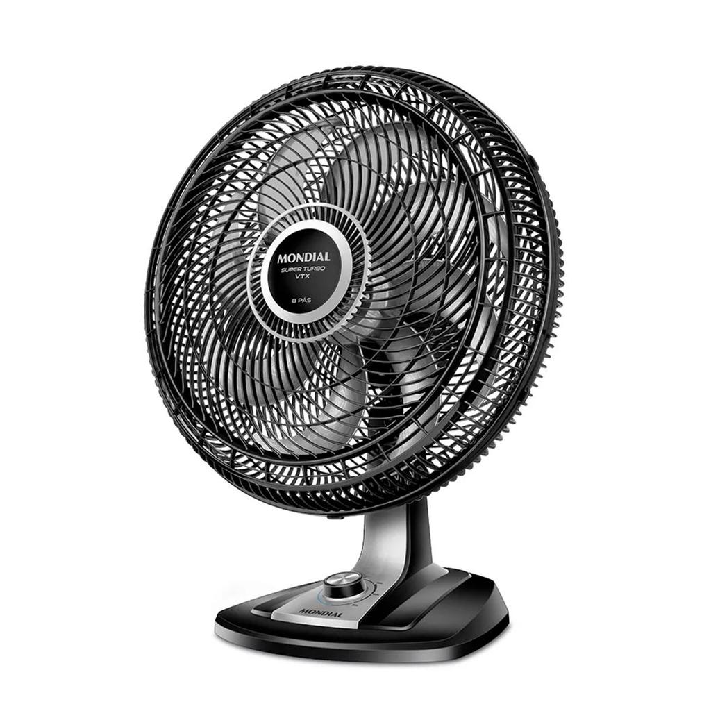 Ventilador 50cm Super Turbo 8 Pás, Mondial, Preto/Prata, 150W, 220V - VTX-50-8P em Oferta na Shopee