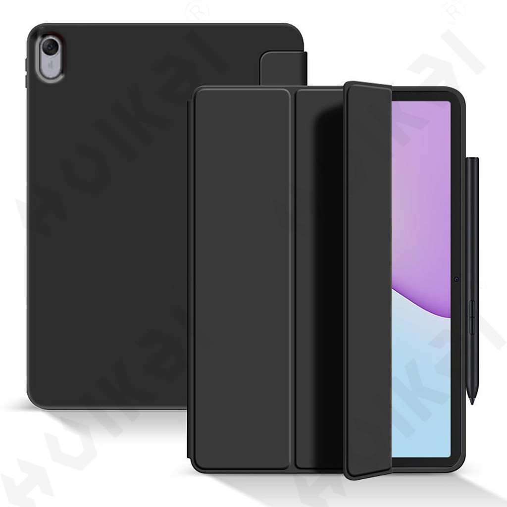 Capa Para Huawei Matepad SE 11 2024 11.5 2025 Pro Fino Translúcido Volta Tri-Fold Suporte Tablet Caneta Carregamento Aut em Oferta na Shopee