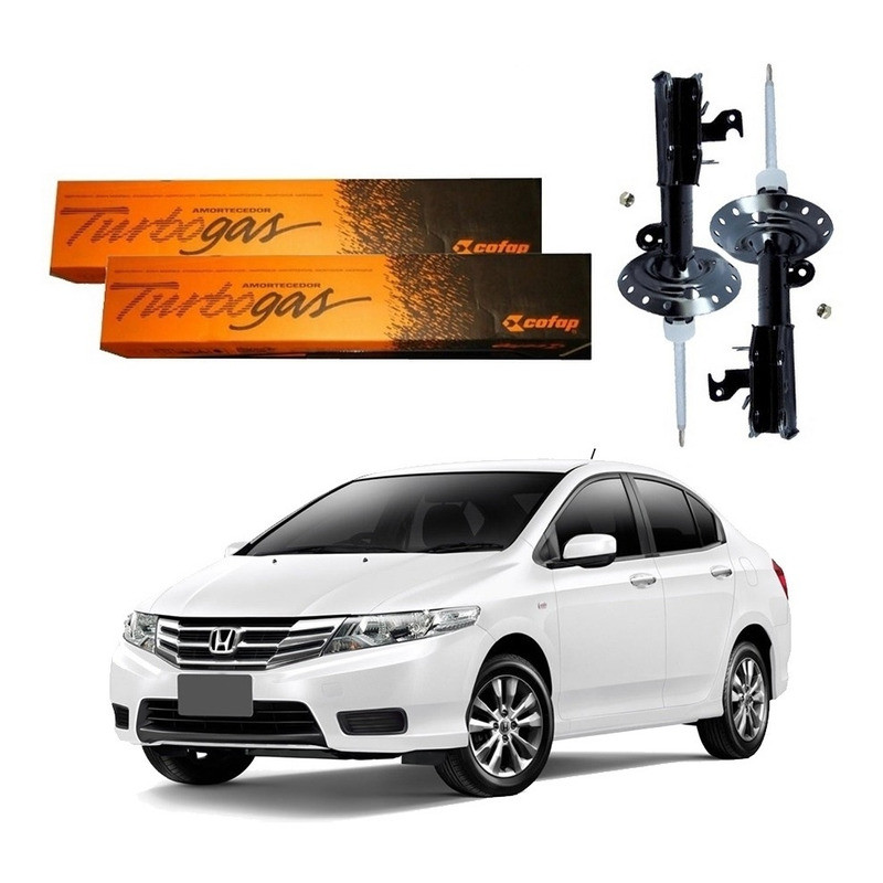 Par Amortecedor Dianteiro, City 1.5 2009 A 2013