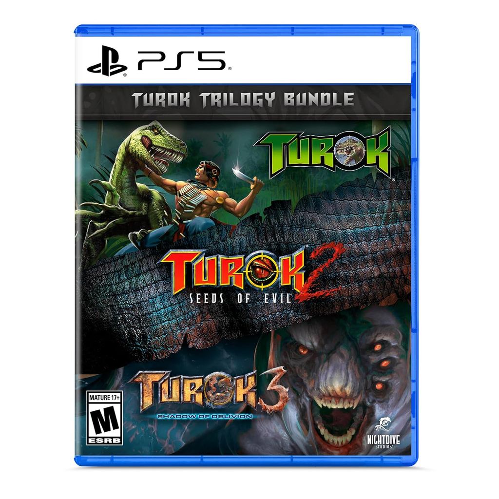 Turok Trilogy Bundle PS5 Midia Fisica em Oferta na Shopee