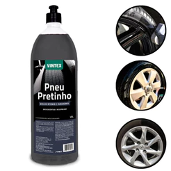 Produto para dar Brilho Preteador Pneus Pneu Pretinho 1,5L Vintex