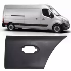 MOLDURA LATERAL TRASEIRA DIREITA COM FURO LANTERNA APOS A RODA RENAULT MASTER 2.3 16V 2014 A 2021 768F30007R