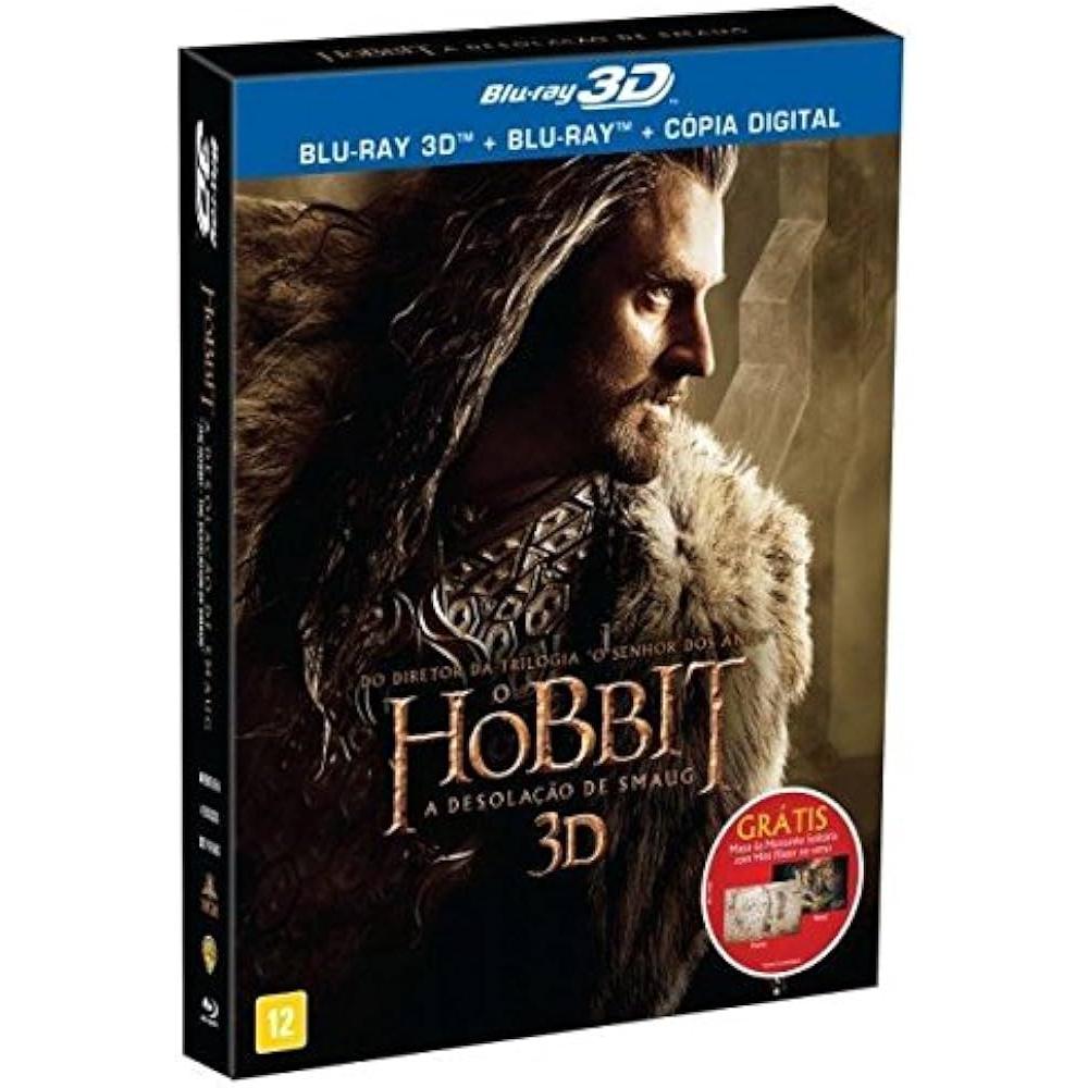 Blu-Ray 3D + Blu-Ray - O Hobbit - A Desolação De Smaug