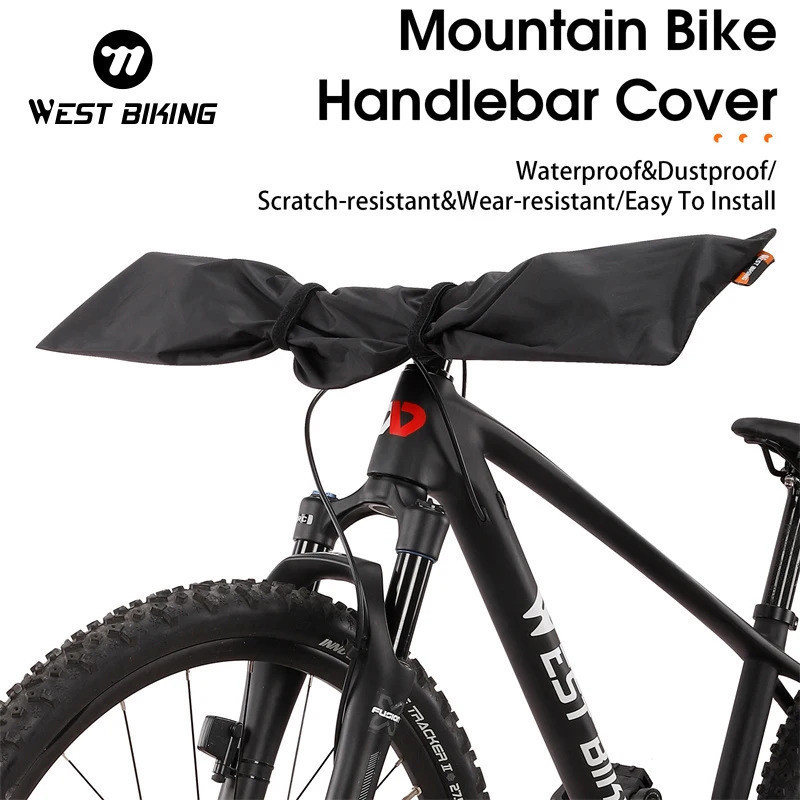 Capa Protetora para Guidão de Bicicleta WEST BIKING, Impermeável e à Prova de Poeira, Capa de Manutenção para Bicicleta