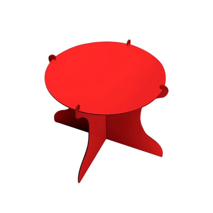 Boleira Desmontável - Vermelha - 1 unidade - Silver Festas - Rizzo em Oferta na Shopee