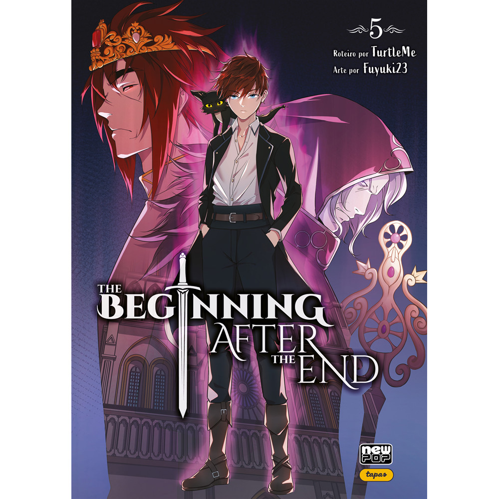 Capa do livro Comics - The Beginning After the End - Volume 05 (Full Color) - por TurtleMe - Editora New Pop