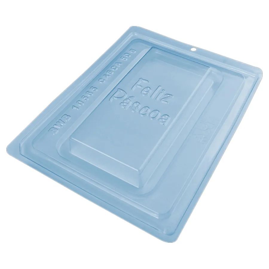 Forma de Acetato Especial Barra de Chocolate "Feliz Páscoa" 300g - Ref.10565 - 1 unidade - BWB - Rizzo em Oferta na Shopee