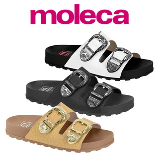 Tamanco Feminino Moleca Pepete Flat Birken com Fivelas
