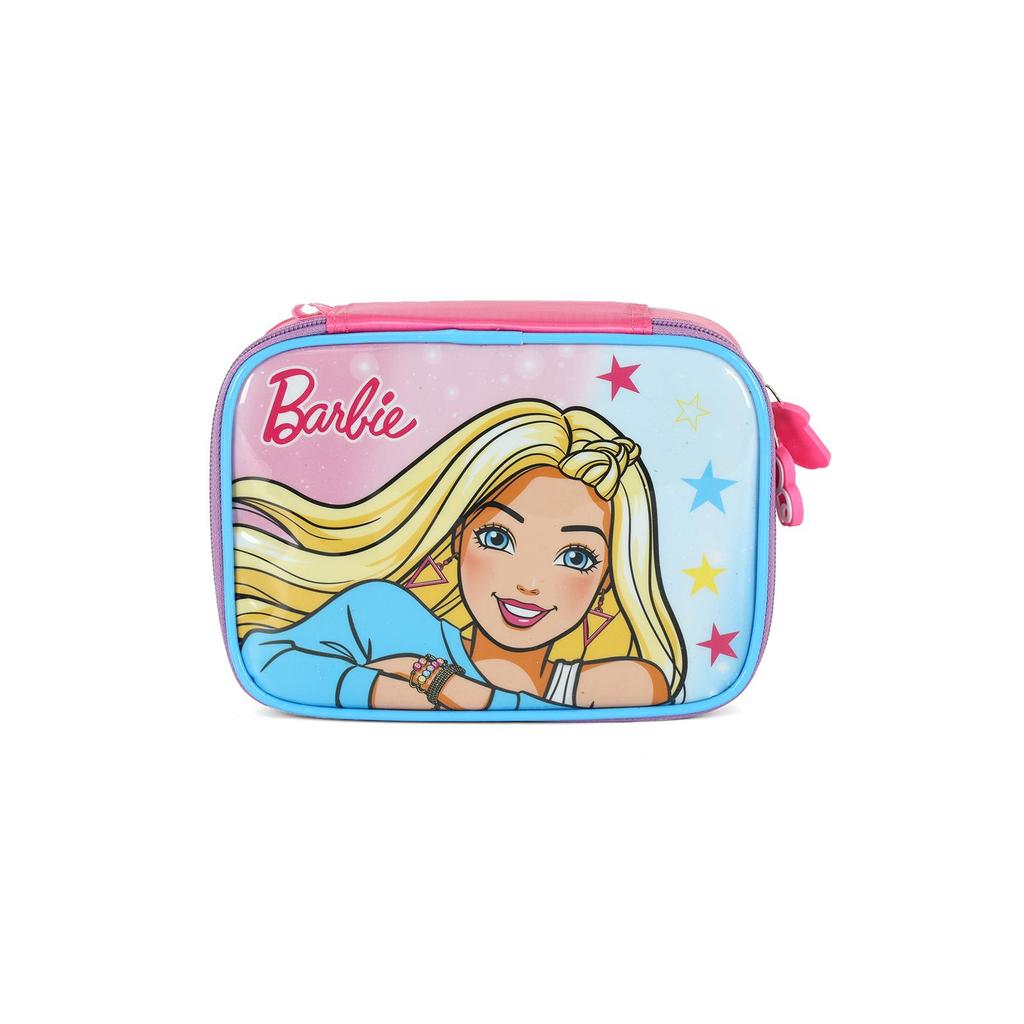 Estojo Box Infantil Médio 100 Pens Barbie Náilon Estampado em Oferta na Shopee