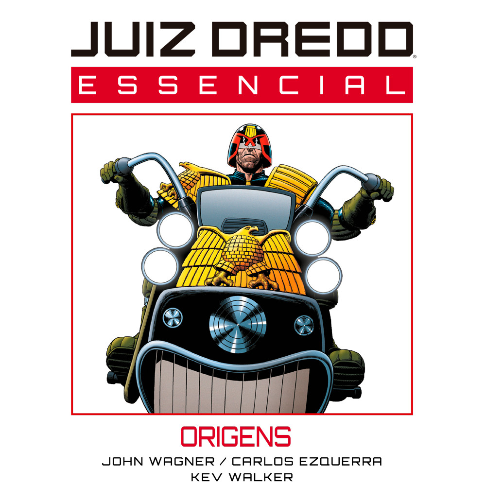 Capa do livro Comics - Juiz dredd essencial vol. 9 - Mythos Editora