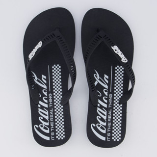 Chinelo Coca Cola Grid Preto e Branco em Oferta na Shopee