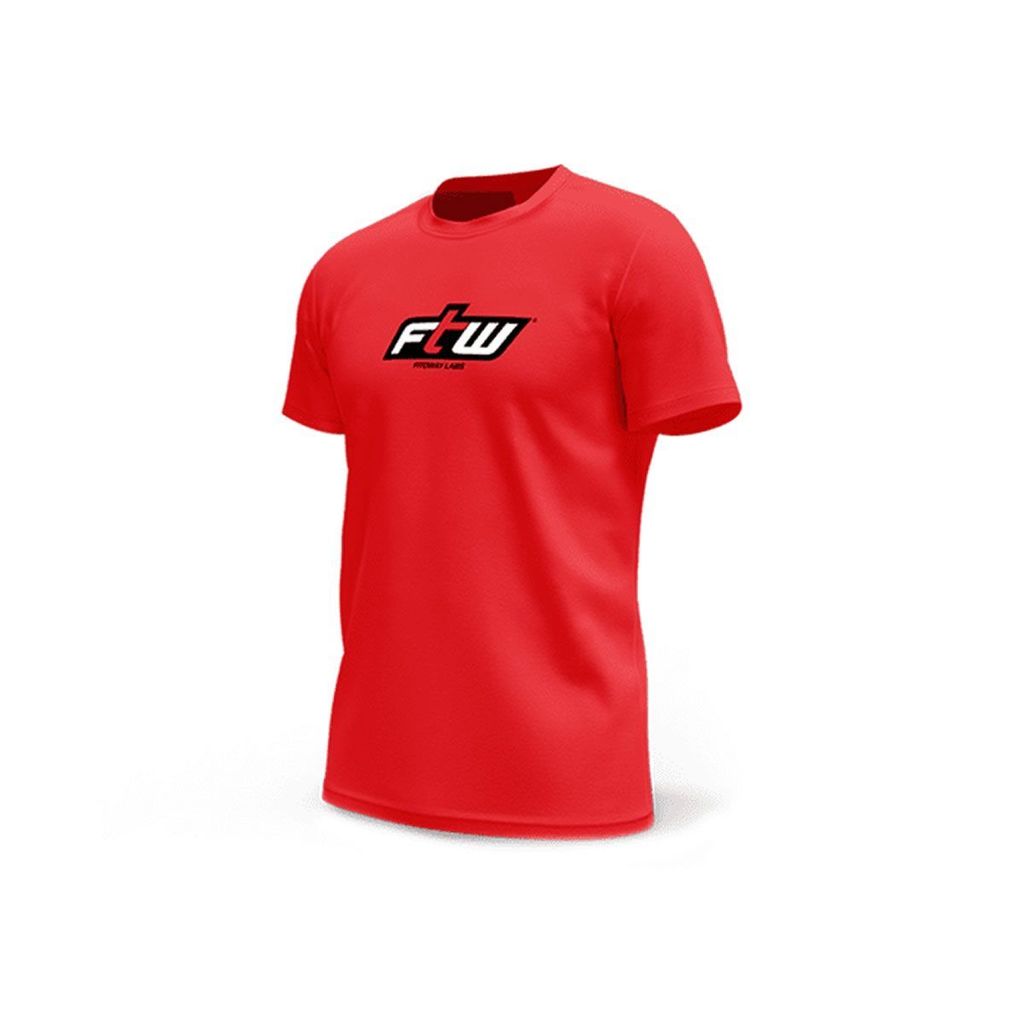 Camiseta Ftw Poliester - Vermelha Tamanho G - FTW em Oferta na Shopee