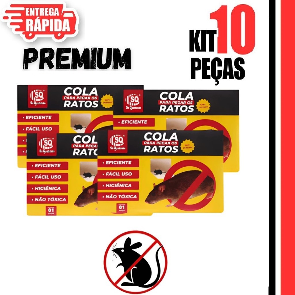 10/5  Adesiva Cola Não Toxico Fácil Usar Controle Roedores Insetos Casas Comércio em Oferta na Shopee