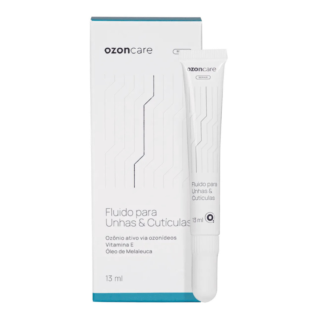 FLUIDO PARA UNHAS E CUTICULAS 13ML ALTA REGENERAÇÃO MICOSE OZONIZADO OZONCARE PHILOZON